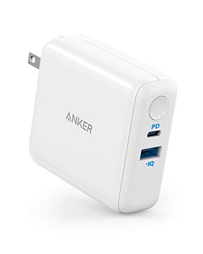Anker PowerCore Fusion III PIQ 3.0, 18W USB-C Portable Charger 2-in-1 with Power Delivery Wall Charger for iPhone12,12Mini, 11, iPad, Samsung, Pixel and More