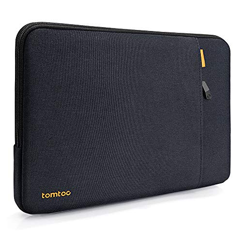 tomtoc 360 Protective Laptop Sleeve for 13-inch MacBook Air 2018-2021 M1/A2337 A2179 A1932, MacBook Pro M1/A2338 A2251 A2289 A2159 2016-2021, 12.9 iPad Pro 3rd/4th Gen, Case Bag with Accessory Pocket