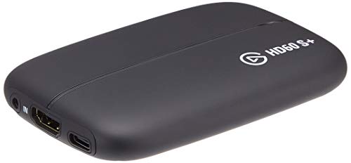 Elgato HD60 S+ Capture Card1080p60 HDR10 capture, 4K60 HDR10 zero-lag passthrough, ultra-low latency, PS5, PS4/Pro, Xbox Series X/S, Xbox One X/S, USB 3.0