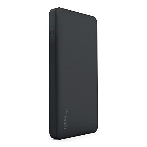 Belkin Pocket Power 10,000mAh Durable Ultra Slim Portable Charger/Power Bank/Battery Pack (Black)
