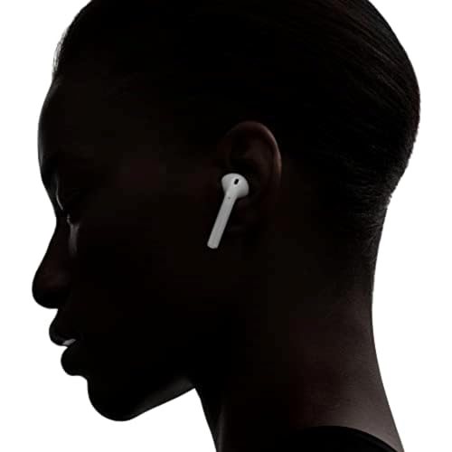 Apple AirPods (2nd Generation) Wireless Ear Buds, Bluetooth Headphones with Lightning Charging Case Included, Over 24 Hours of Battery Life, Effortless Setup for iPhone
