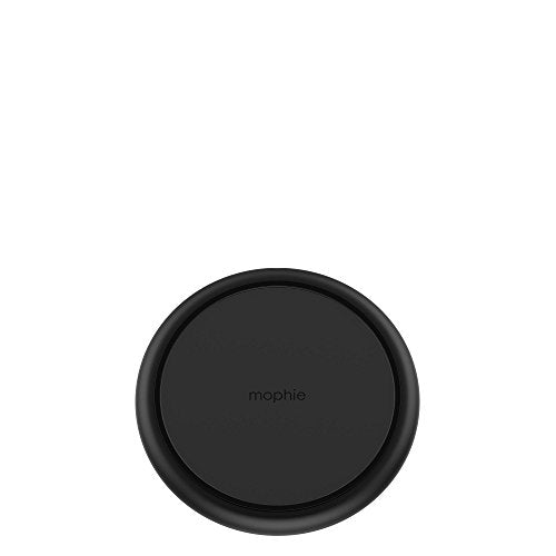 Mophie Charge Stream pad+ - 10W Qi Wireless Charge Pad - Made for iPhone X, iPhone 8, iPhone 8 Plus, Samsung, and Other Qi-Enabled Devices - Black