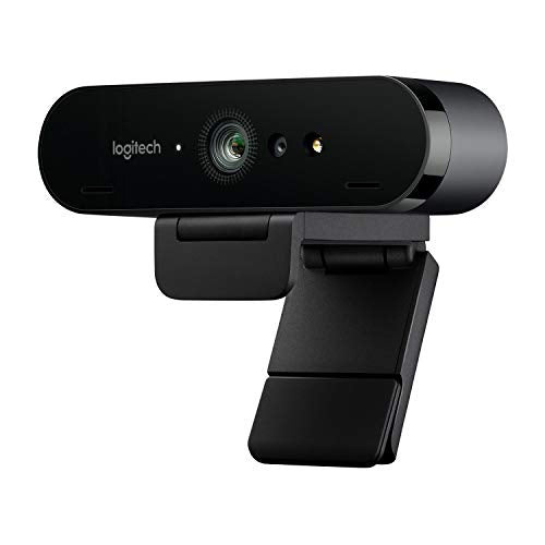 Logitech BRIO – Ultra HD Webcam for Video Conferencing, Recording, and Streaming