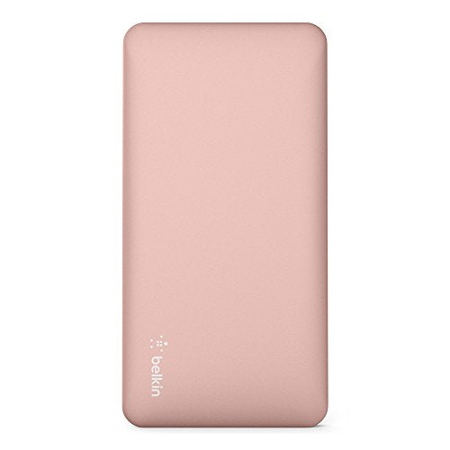 Belkin Pocket Power 10,000mAh Durable Ultra Slim Portable Charger / Power Bank / Battery Pack (Pink)