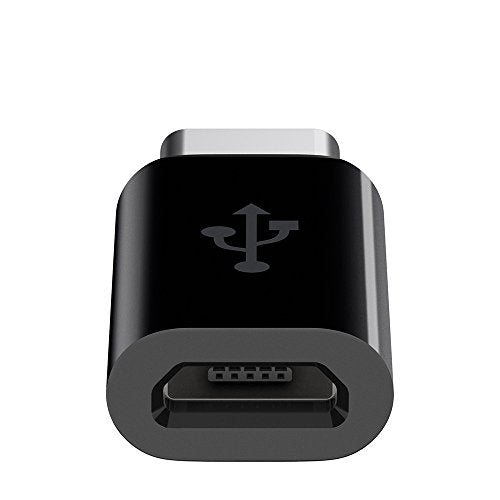 Belkin F2CU058btBLK Micro-USB to USB-C Adapter, (USB-IF Certified) for All USB Type-C Devices, Black