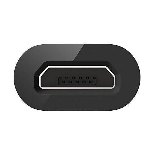 Belkin F2CU058btBLK Micro-USB to USB-C Adapter, (USB-IF Certified) for All USB Type-C Devices, Black