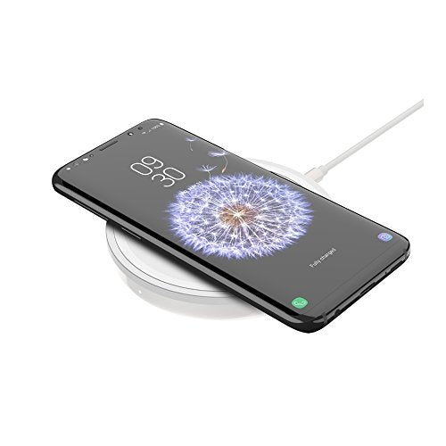 Belkin Boost Up Bold Wireless Charging Pad 10W, Wireless Charger for Apple, Samsung, LG and Sony, White