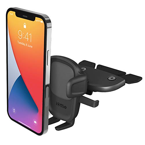 iOttie Easy One Touch 5 CD Slot Car Mount Phone Holder for iPhone, Samsung, Moto, Huawei, Nokia, LG, Smartphones