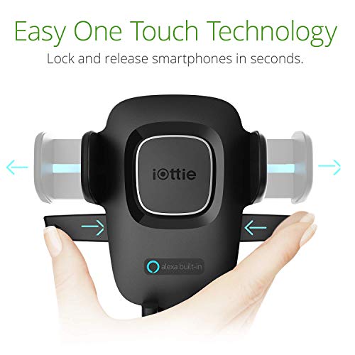 iOttie Easy One Touch Connect - Gen 1 - Car Mount Phone Holder with Alexa Built In for Android Devices