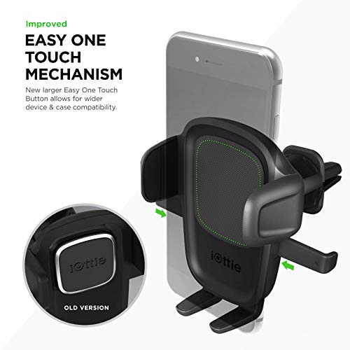 iOttie Easy One Touch 5 Air Vent Car Mount Phone Holder for iPhone, Samsung, Moto, Huawei, Nokia, LG, Smartphones