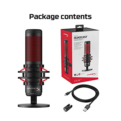 HyperX Q귊st S – RGB USB Condenser Microphone for PC, PS4, PS5 and – Game Bros LB HyperX Q귊st S – RGB USB Condenser Microphone for PC, PS4, PS5 and – Game Bros LB
