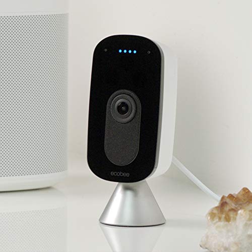 ecobee SmartCamera with Voice Control, Indoor Wi-Fi Camera, HomeKit Security, Alexa Built-In