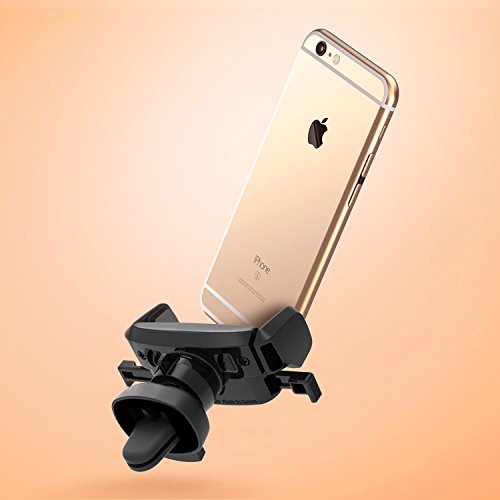iOttie Easy One Touch Mini Air Vent Car Mount Holder Cradle for iPhone Xs Max R 8 Plus 7 Samsung Galaxy S10 E S9 S8 Plus Edge, Note 9 & Other Smartphone