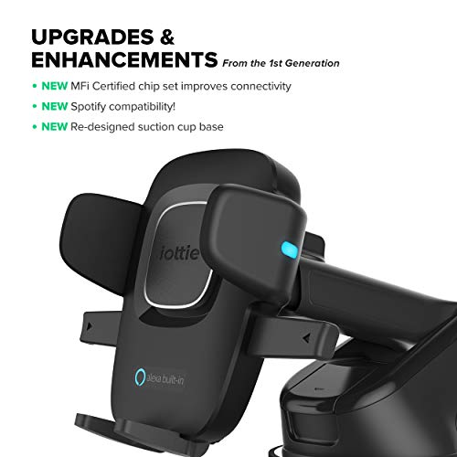 iOttie Easy One Touch Connect Pro (New) - Gen 2 - Hands free Alexa in your car - Car Mount Phone Holder with Alexa Built in for iOS & Android, MFi Certified, Universal