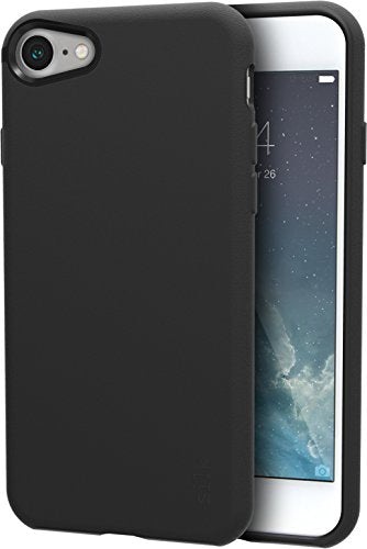 Silk iPhone 7/8 Grip Case - Base Grip Lightweight Protective Slim Cover - Kung Fu Grip - Black Onyx
