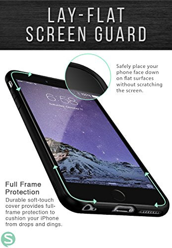 Silk iPhone 6/6s Wallet Case - VAULT Protective Credit Card Grip Cover -"Wallet Slayer Vol.1" - Black Onyx
