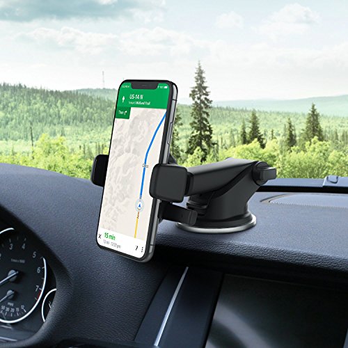 iOttie Easy One Touch 5 Dashboard & Windshield Car Mount Phone Holder Desk  Stand for iPhone, Samsung, Moto, Huawei, Nokia, LG, Smartphones
