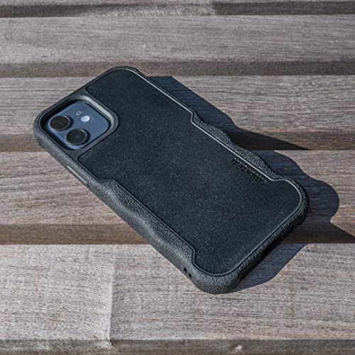 Smartish iPhone 12/12 Pro Armor Case - Gripzilla [Rugged + Protective] Slim Tough Grip Cover - Black Tie Affair