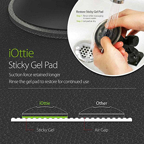 iOttie Easy One Touch 2 Car Mount Holder Universal Phone Compatible with IPhone XS Max R 8/8 Plus 7 7 Plus 6s Plus 6s 6 SE Samsung Galaxy S8 Plus S8 Edge S7 S6 Note 9